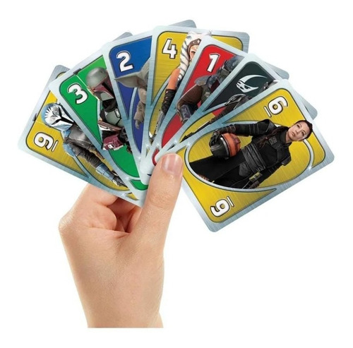 Juego De Mesa Mattel Games Uno Star Wars The Mandalorian