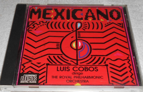 Cd Luis Cobos Con The Royal Philarmonic Orchestra / Mexicano (Usado)