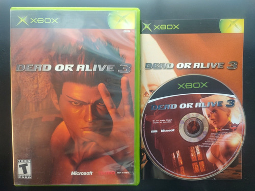 Dead Or Alive 3 Xbox Clásico Original Físico Buen Estado Com