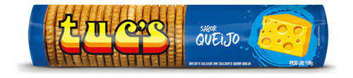 Kit 30un. Biscoito Din Cracker's Queijo Tuc's Pacote 100g