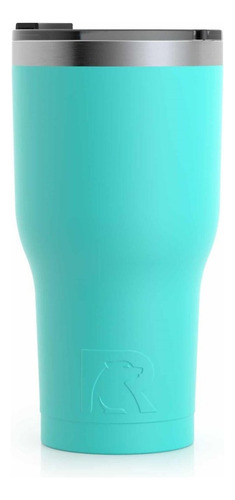 Rtic Vaso 30oz Termico Tumbler Termo + Tapa Color Aqua Mate