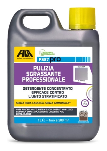 Detergente Desengrasante Quitamancha Ps87 Fila 1 Y 5 Lts