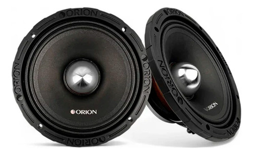 Par De Bocinas De Neodimio Orion Hcca84n De 8 PLG 2000w Max Color Negro