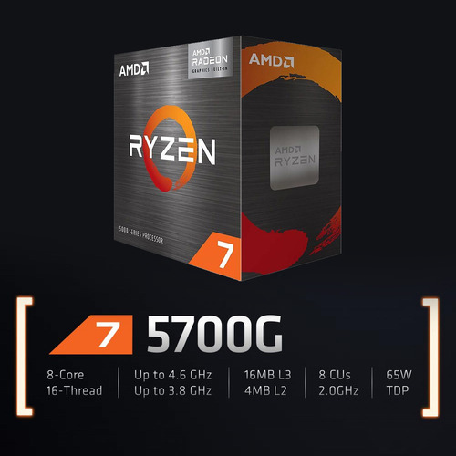 Kit Upgrade Neologic Nli83438 Amd Ryzen 7 5700g, Placa Mae G