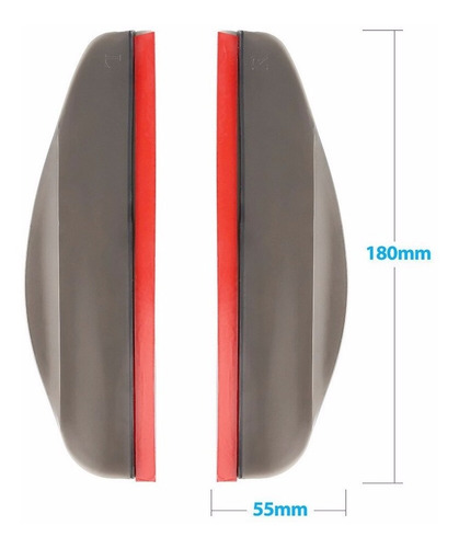 Visera Espejo Retrovisor Accesorio Auto Coche Anti Lluvia