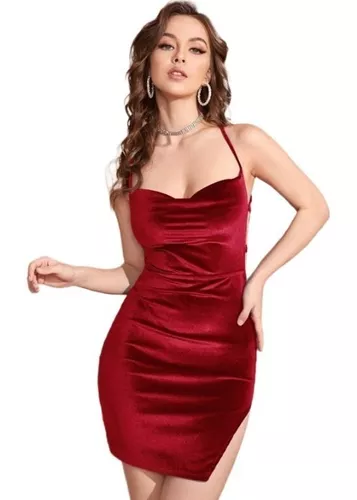 Vestido Terciopelo | MercadoLibre 📦