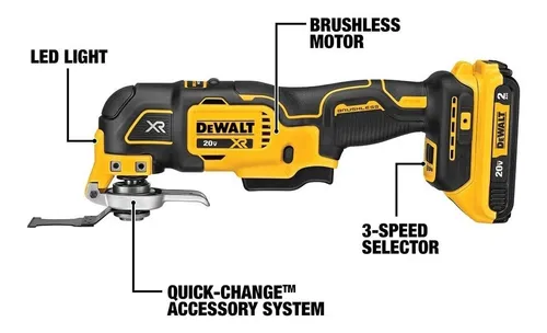 Dewalt Dcs356d1 Multiherramienta Oscilantes Y Hoja Accesorio