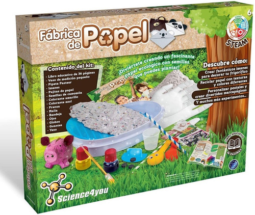 Imagen 3 de 5 de Science4you Fábrica De Papel