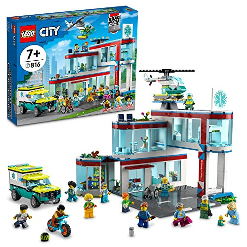 Set De Construcción Lego City Hospital 60330 Con Juguete Par