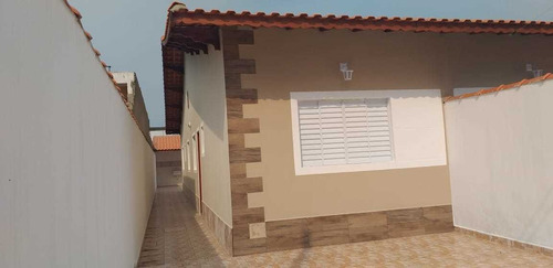 Imagem 1 de 9 de Casa Nova À Venda Lado Serra Em Mongaguá. Ref. 1300