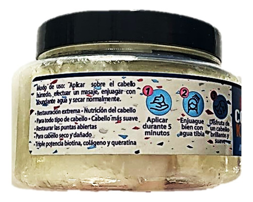 Tratamiento Para Cabello Crema Mascarilla Keratina,biotina