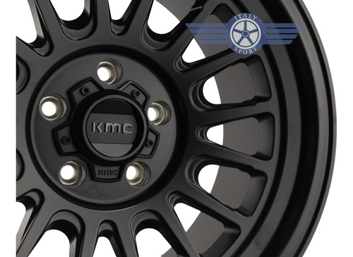 4 Rines 17 Kmc Impact 5-127 Jeep Rubicon Wrangler Sahara