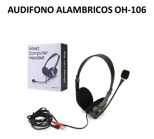 Audifono Alambricos Oh-106