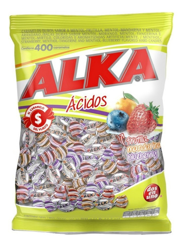 Caramelos Alka Acido 800gr