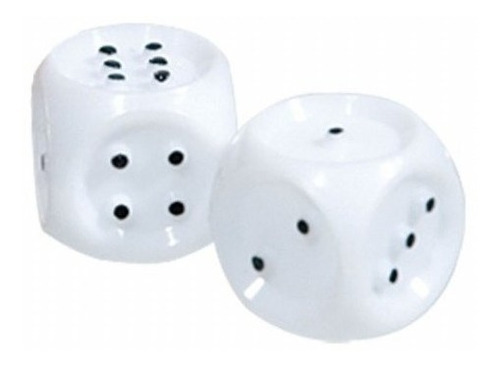 Imagem 1 de 2 de Jogo De Dados Em Alto Relevo Braille (conjunto Com 02 Dados)