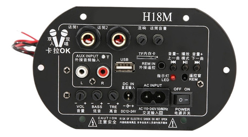 Placa Amplificadora De Subwoofer, Audio, Bluetooth De Alta P