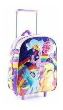 Mochila Carro My Little Pony Jardin Lic Original Armonyshop