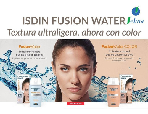 Isdin Protector Solar Foto Fusion Water Color Spf 50+ 50ml