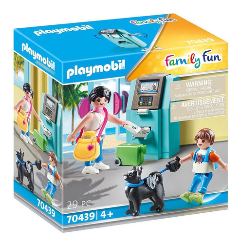 Playmobil Turistas Con Cajero Automático