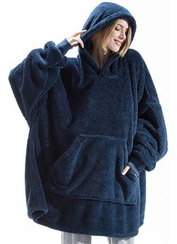 Sudadera Cobija Afelpada Calientita Suave Hoodie Capucha A