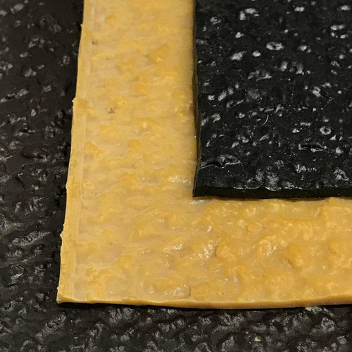 Imagen 2 de 5 de Plancha Entera De Goma Febo Crepe Esp3mm Medida: 70x62cm