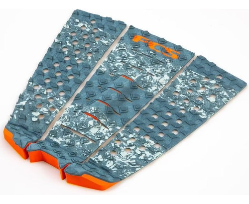 Deck Fcs Grip Antiderrapante Jeremy Flores Surf Cor Azul/laranja