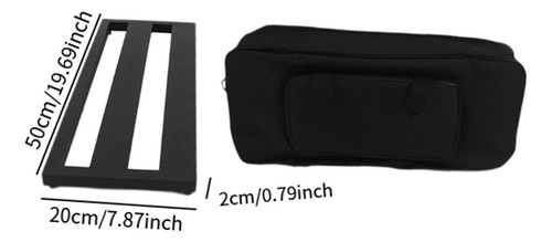 Pedalboard De Efecto De Metal, Pedalboard De Bajo Estable M