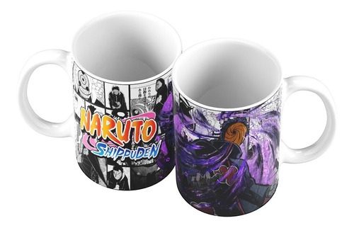 Taza Mug 11oz Anime Manga Naruto Shippuden Tobi Akatsuki