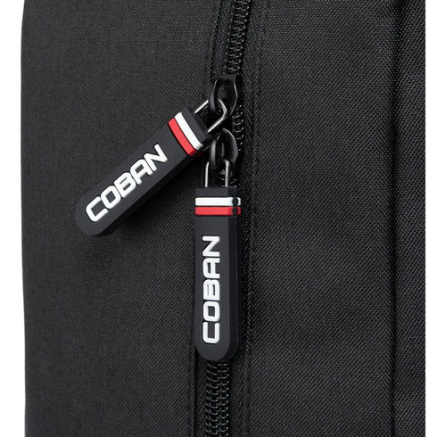 Mochila Unissex Escolar Casual Faculdade Desenho Do Tecido Liso Cor Preto Coban