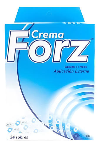 Crema Forz Caja X 24 Sobres - Ml Fragancia Suave & Agradable