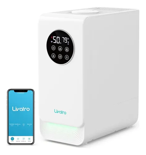 Humidificador Inteligente 6l Frío Y Calor, Control Alexa