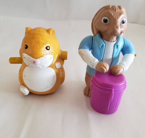 2 Muñecos Conejo Rebelde Sin Pascua- Ratón Zhu Zhu Pet