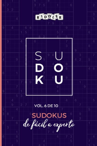 Libro: Sudokus A Experto (vol. 6 10) (spanish Edi