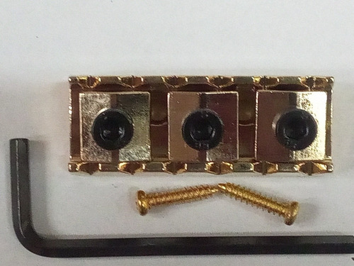 Imagen 2 de 3 de Candado Para Guitarra Eléctrica Dorado