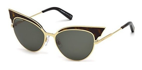 Lentes De Sol - Sunglasses Dsquared2 Dq 166 Dq*******n Dark 