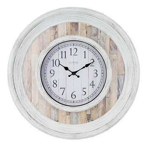 La Crosse Technology 404-3051b Reloj De Pared De Cuarzo De M