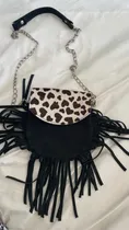 Comprar Carterita De Gamuza Con Animalprint Y Flecos, Pal\u002FbeLG Env