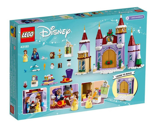 Imagem 2 de 5 de Lego Disney Castelo Da Bela 238 Peças 43180