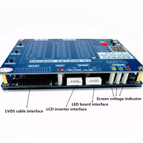 Probador De Display Lcd Led T-v 18  Test Tool Envio Gratis