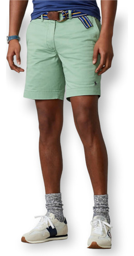 Pantalón Corto Polo Short Bermuda Tipo Chinos Algodón