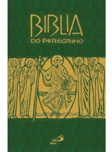 Bíblia Do Peregrino Com Estudos Católica Capa Cristal Brochura - Editora Paulus