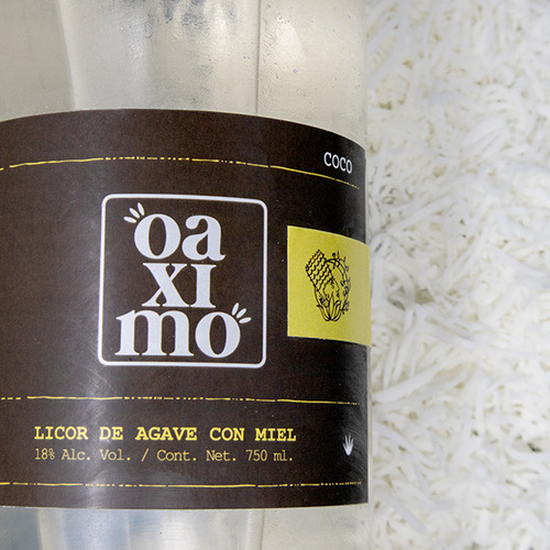 Licor De Agave Sabor Coco | Oaximo