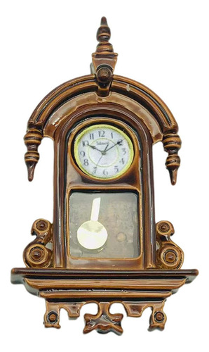 Reloj Romano En Miniatura Para Casa De Muñecas A Estilo A