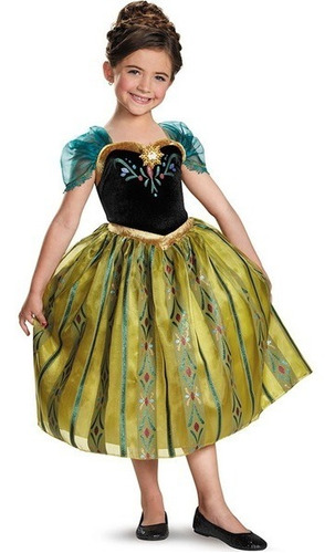 Disfraz Anna  Frozen  Talla 4 A0802