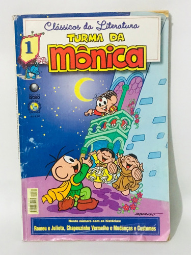 Clássicos Da Literatura Turma Da Mônica Nº1