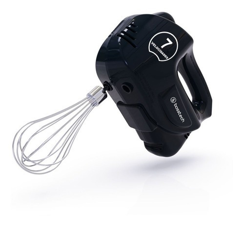 Batidora De Mano Bosstech M2 Bsed-m2-b Negra 200w