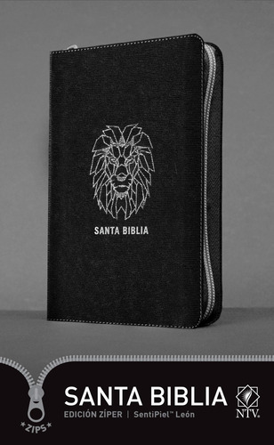 Santa Biblia Ntv, Edicion Zicer, Leon (sentipiel, Negro) (ed