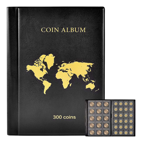 Álbum De Colección De Monedas Para Coleccionistas, 300 Bo...