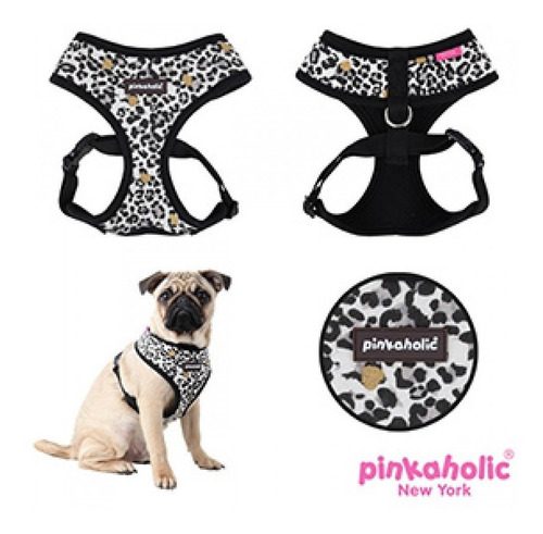Puppia Arnés Forrado Modelo Leo Hermoso Animal Print Genial