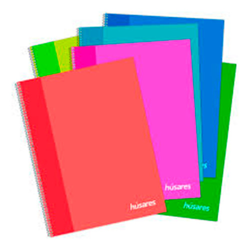 Cuaderno Husares Trendy A5(16x21cm) T/flexible 80 Hojas